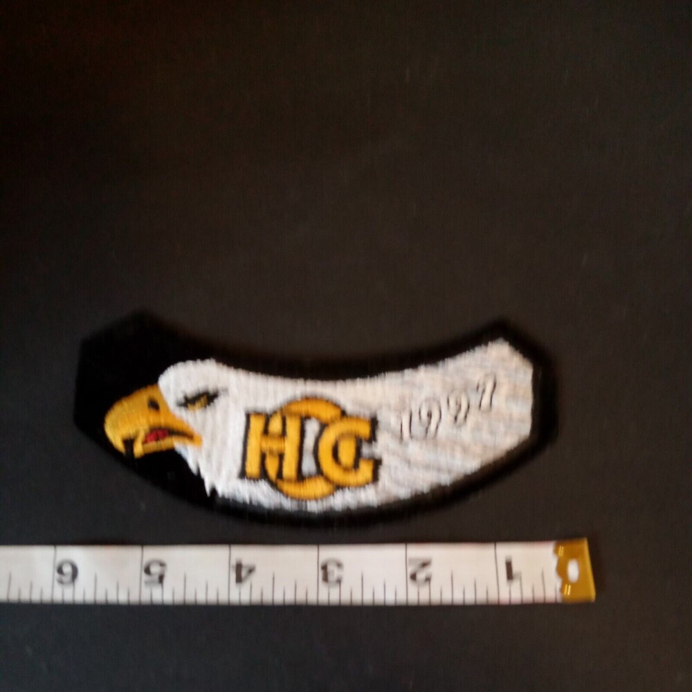 VTG Harley Davidson Owners Group 1997 Embroidered Patch Motorcycle Biker HOG NEW